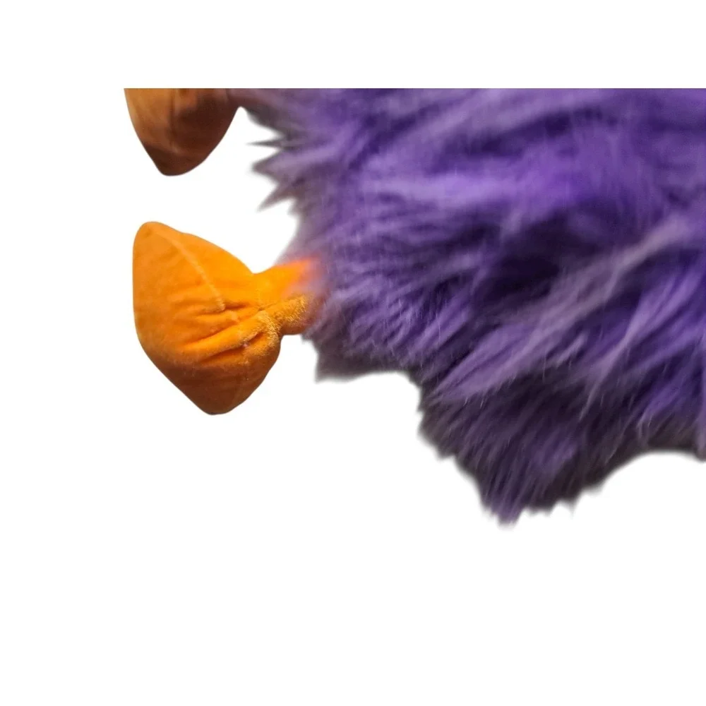 Kolden Toys Purple Toko Bird Hand Puppet Squeaks Squawking Hairy Rare Color